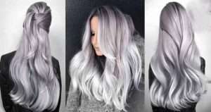 smoky platinum hair color without bleaching4 300x159 - جدیدترین انواع رنگ و مش